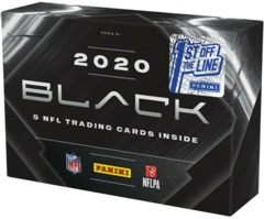 2020 Panini 1st Off The Line (FOTL) BLACK NFL Trading Cards Hobby Box